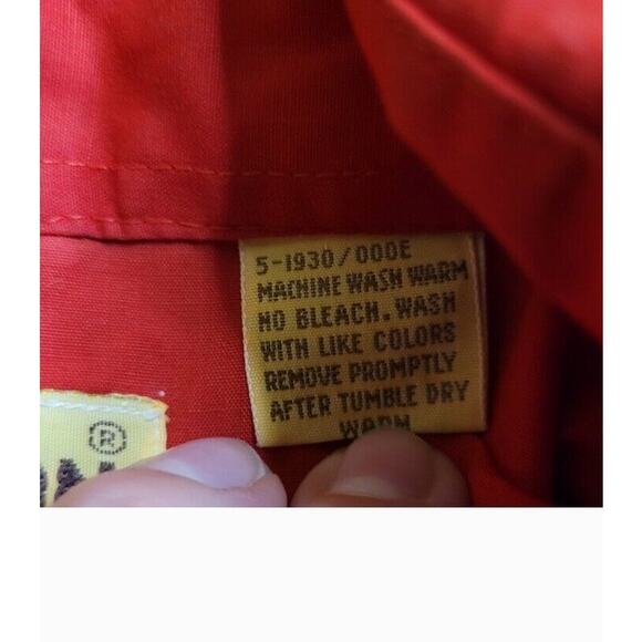 Ely Cattleman Red Pearl Snap Western Shirt M (15-33) – Flaw at Hem – EUC - Picture 8 of 9